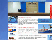 Tablet Screenshot of marina-logistics.com